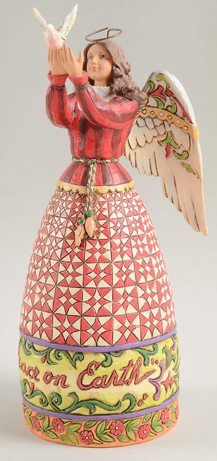 Angels May Peace Fill Your Heart - Boxed by Jim Shore-1