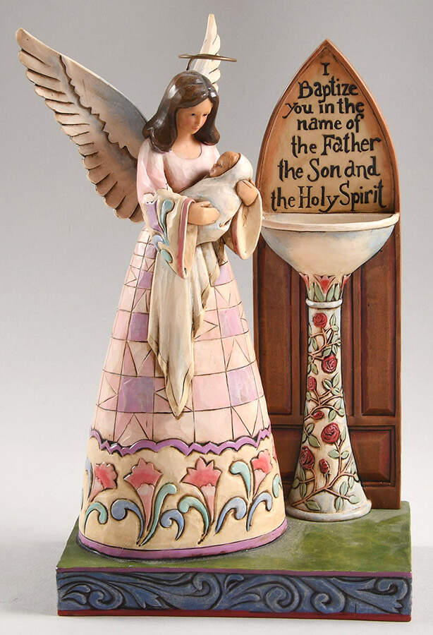 Angels Baptized In His Name - With Box 53 by Jim Shore-1