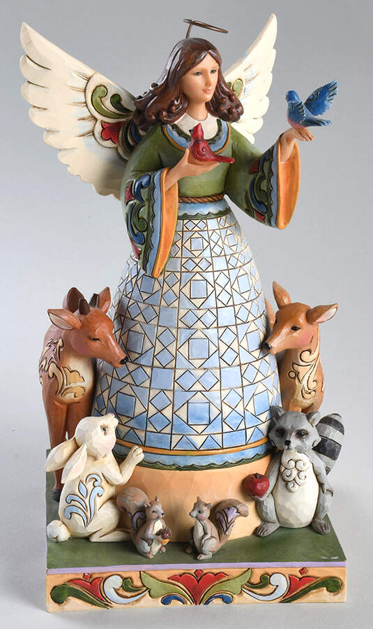 Angels Woodland Wonders - No Box 60 by Jim Shore-1