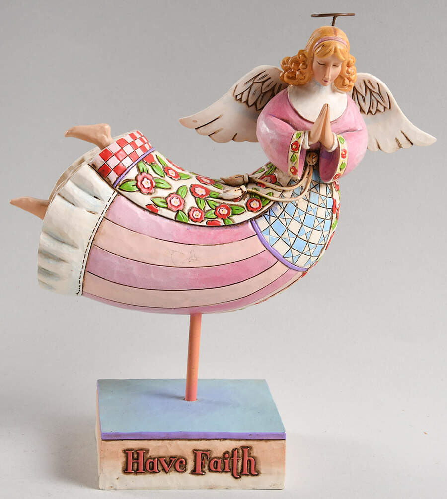 Angels Have Faith - No Box by Jim Shore-1