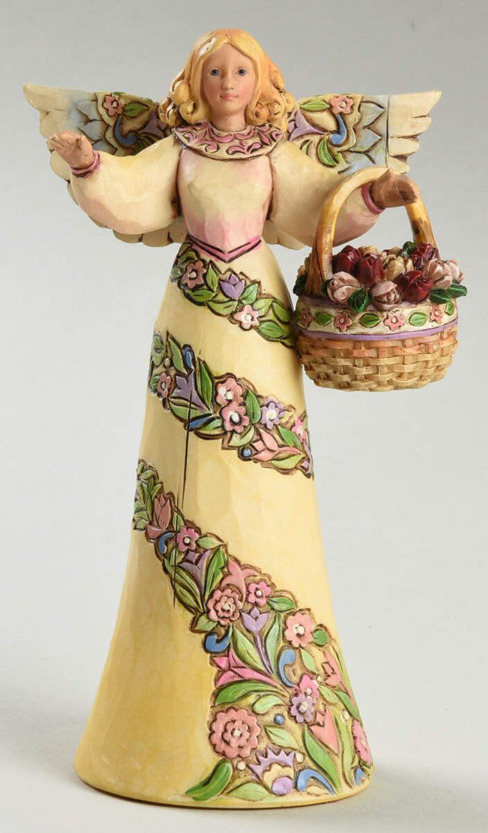 Angels Peace In The Garden - Mini - No Box by Jim Shore-1