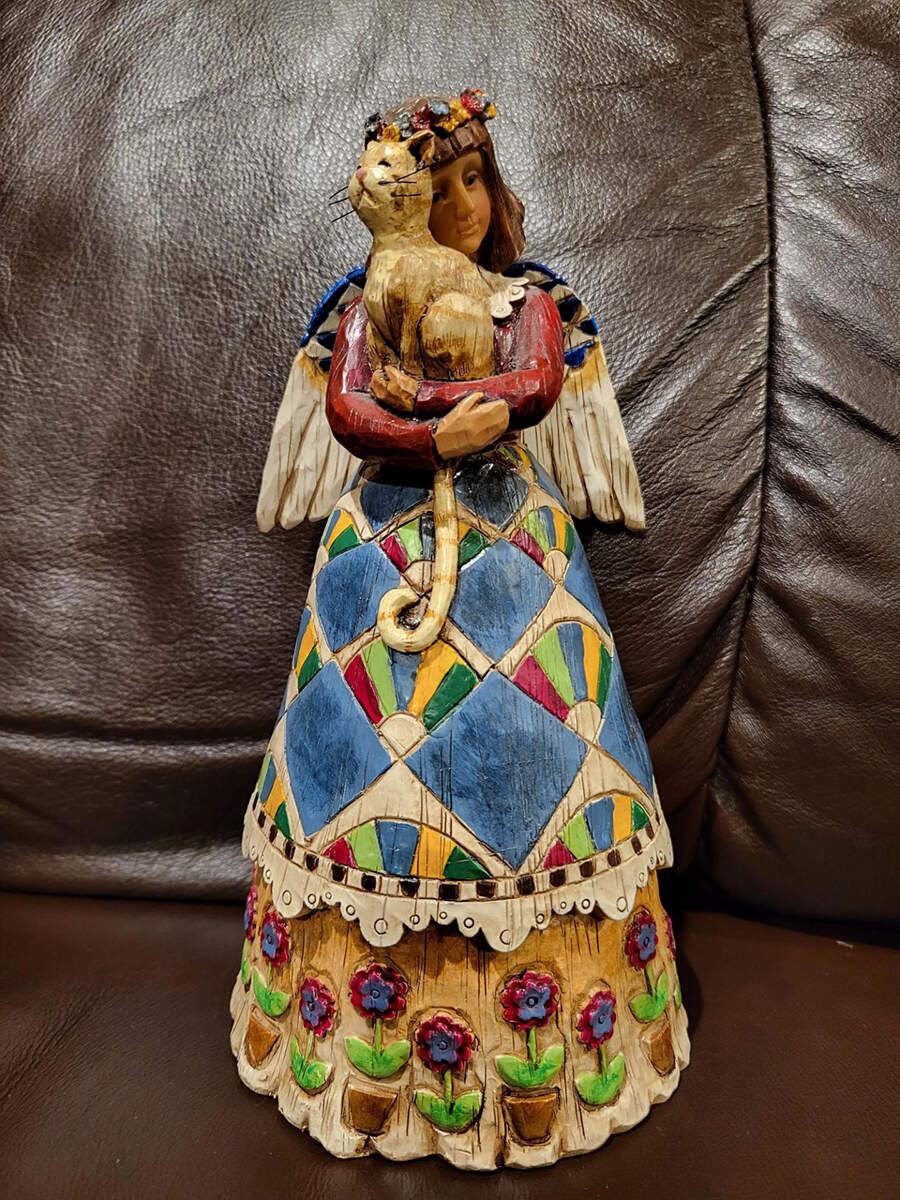 Angels Angel With Cat - Boxed by Jim Shore-1