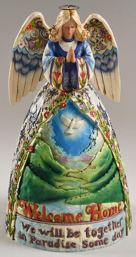 Angels Peaceful Journey-Bereavement Angel - No Box by Jim Shore-1