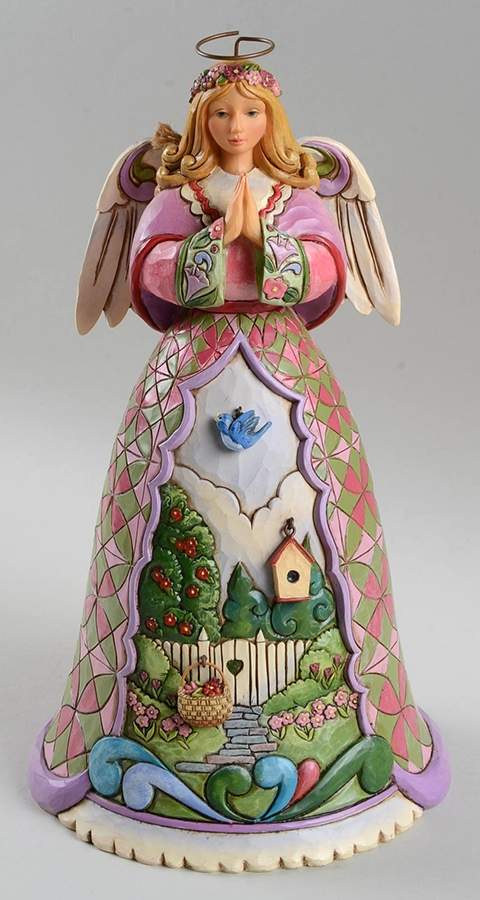 Four Seasons Angels - Dangle Spring Renews The Spirit - No Box by Jim Shore-1