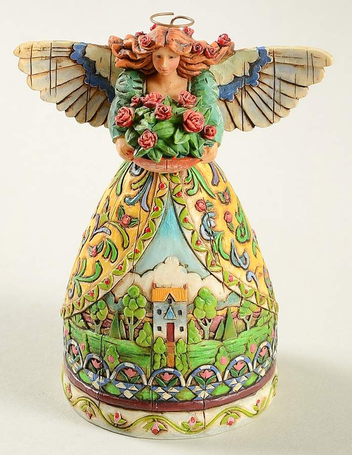 Four Seasons Mini-Angels Sumer Restores The Soul-Mini - No Box by Jim Shore-1