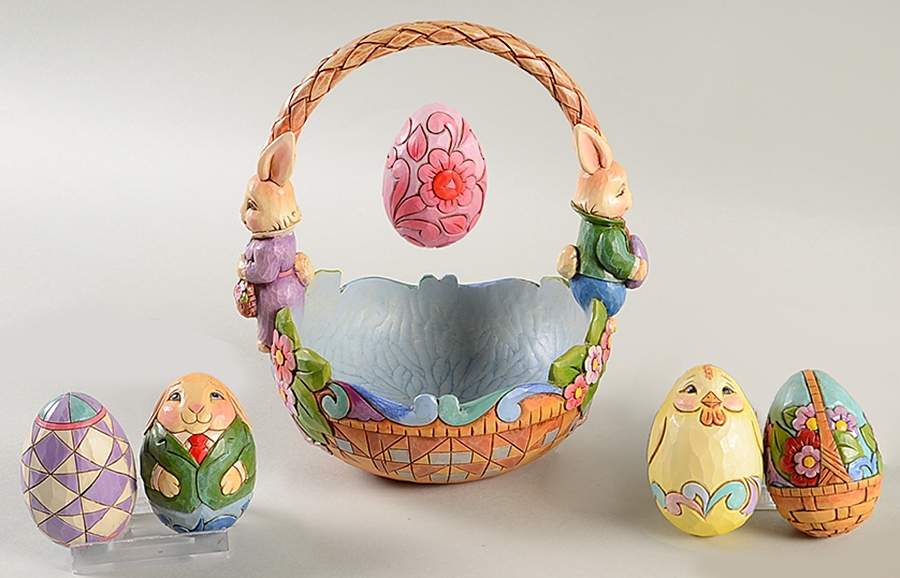 Annual Easter Basket For The Love Of Easter - Boxed by Jim Shore-1