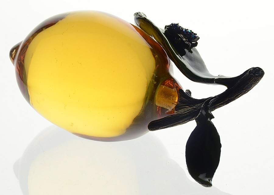 Jay Strongwater Figurine Mirabella-Crystal Lemon  - Boxed by Jay Strongwater-1