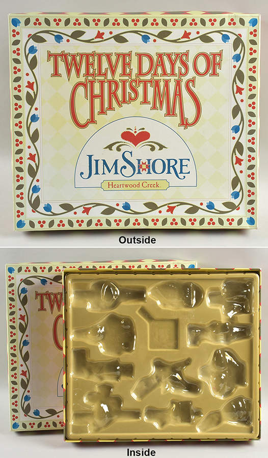 Twelve Days of Christmas Storage Box Only - Storage Box For Set by Jim Shore-1