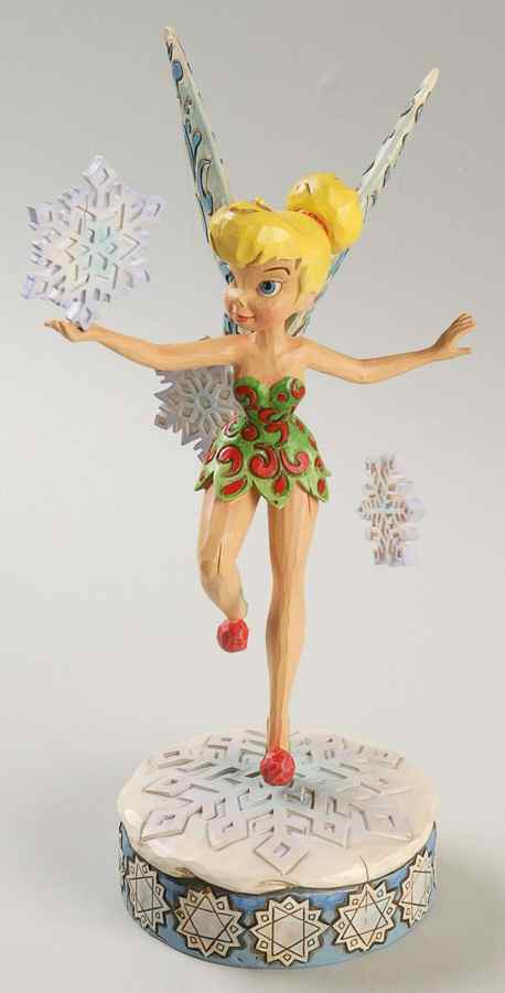 Tinker Bell Christmas-Disney Traditions Tinker Bell's Winter Wonderland - No Box by Jim Shore-1