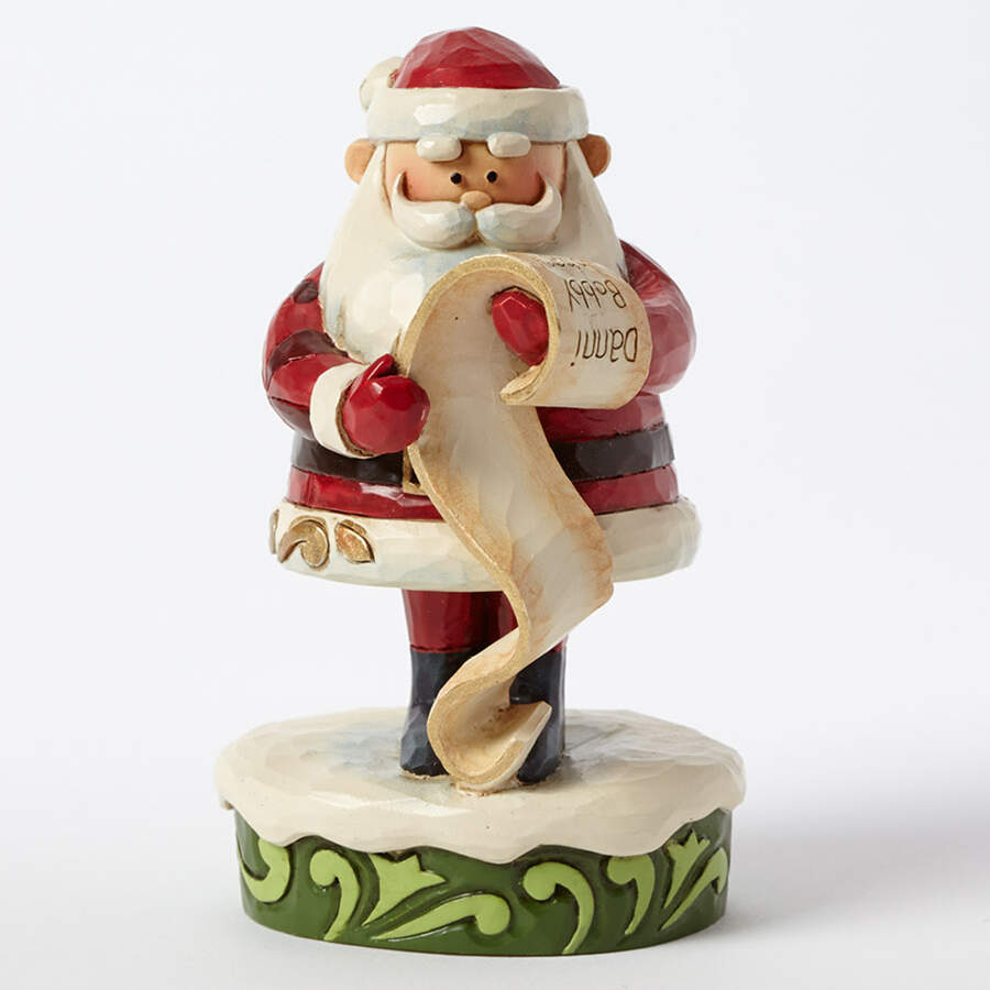 Rudolph the Red-Nosed Reindeer Traditions Santa Personality Pose - Boxed by Jim Shore-1