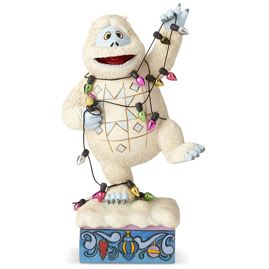 Rudolph the Red-Nosed Reindeer Traditions Bumble Wrapped In Lights - Boxed by Jim Shore-1