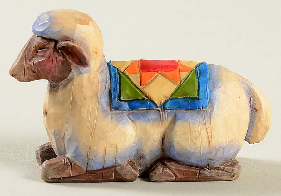 Joy To the World Nativity Sheep - No Box by Jim Shore-1
