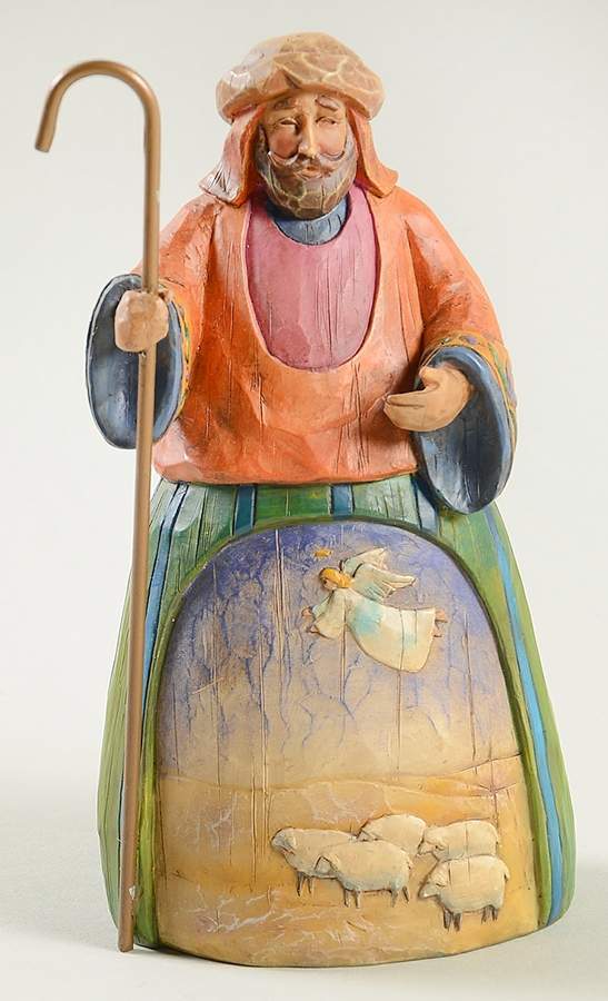 Joy To the World Nativity Shepherd - No Box by Jim Shore-1