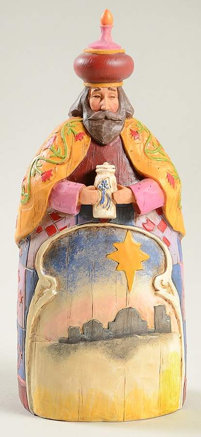 Joy To the World Nativity Wise Man With Star Of Bethlehem - No Box by Jim Shore-1