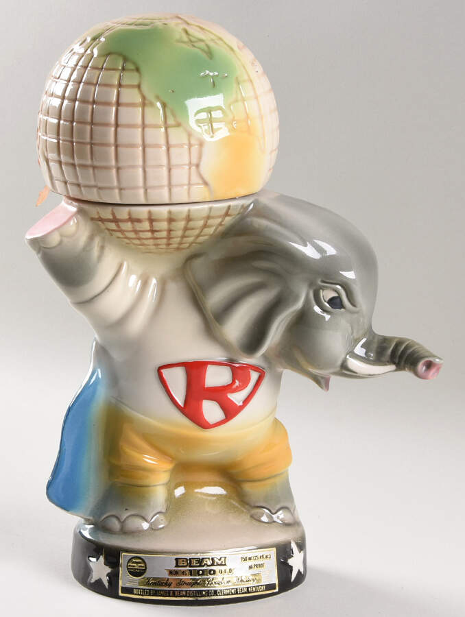 Political Superman - Republican Elephant - No Box by Jim Beam-1