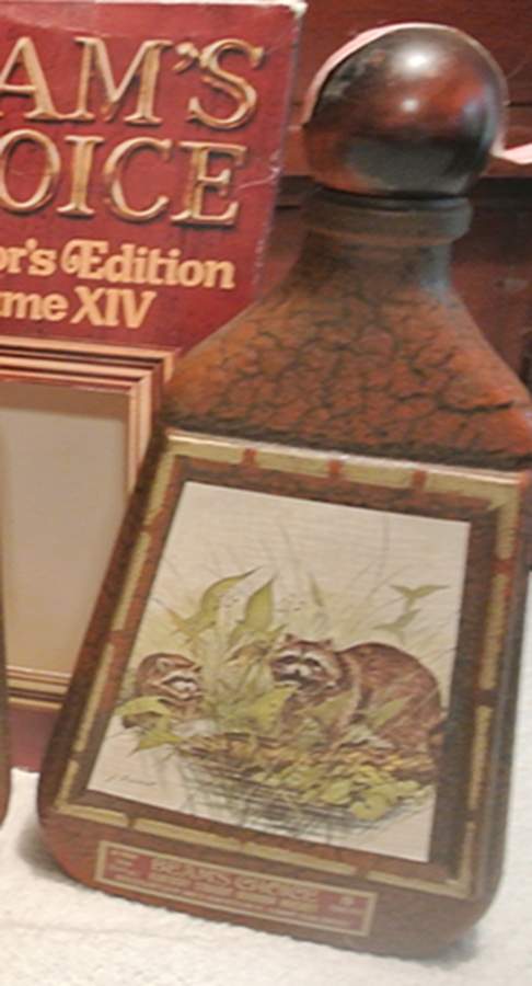 Collector's Edition XIV Raccons - No Box by Jim Beam-1