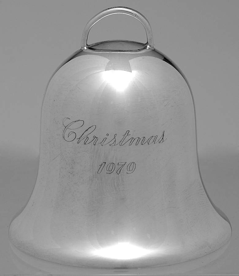 Halls of Kansas City Annual Christmas Bell 1979 Christmas Bell - No Box Nb1979 by JT Inman-1