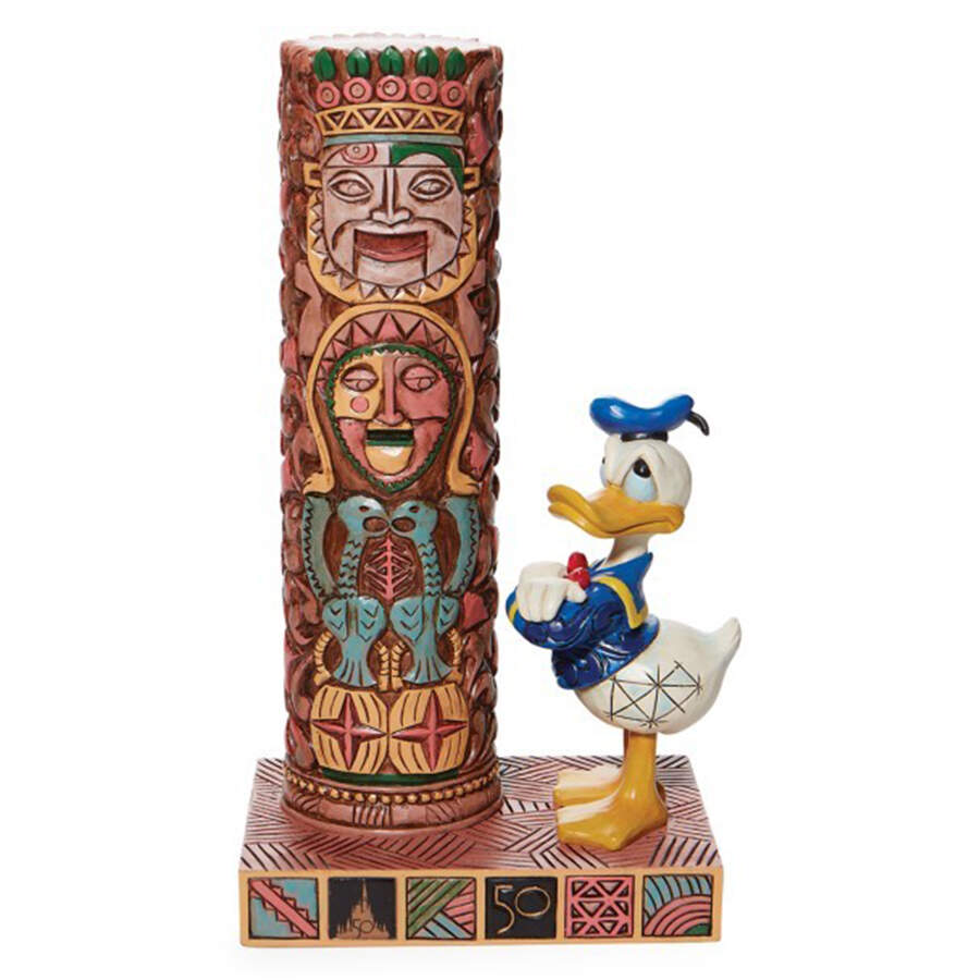 Mickey and Friends (Disney Traditions) Donald Enchanted Tiki Room-50th Annivers - Boxed by Jim Shore-1