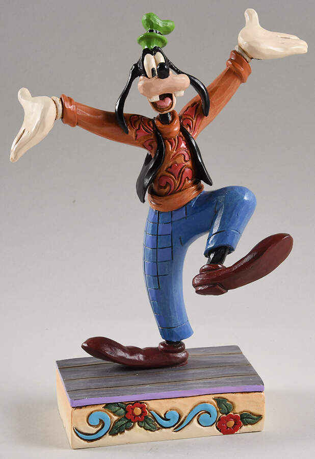 Mickey and Friends (Disney Traditions) Goofy Celebration - No Box by Jim Shore-1