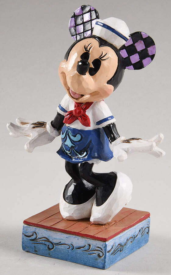 Mickey and Friends (Disney Traditions) Sassy Sailor - No Box by Jim Shore-1