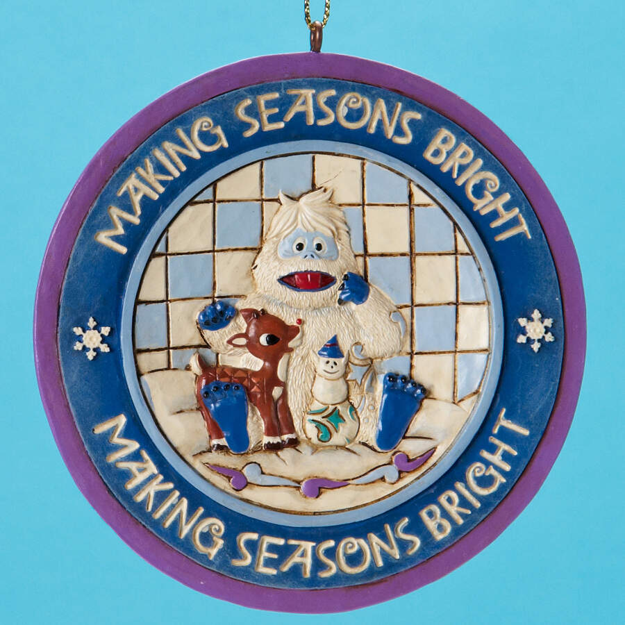 Rudolph Traditions Ornaments Making Seasons Bright - No Box by Jim Shore-1