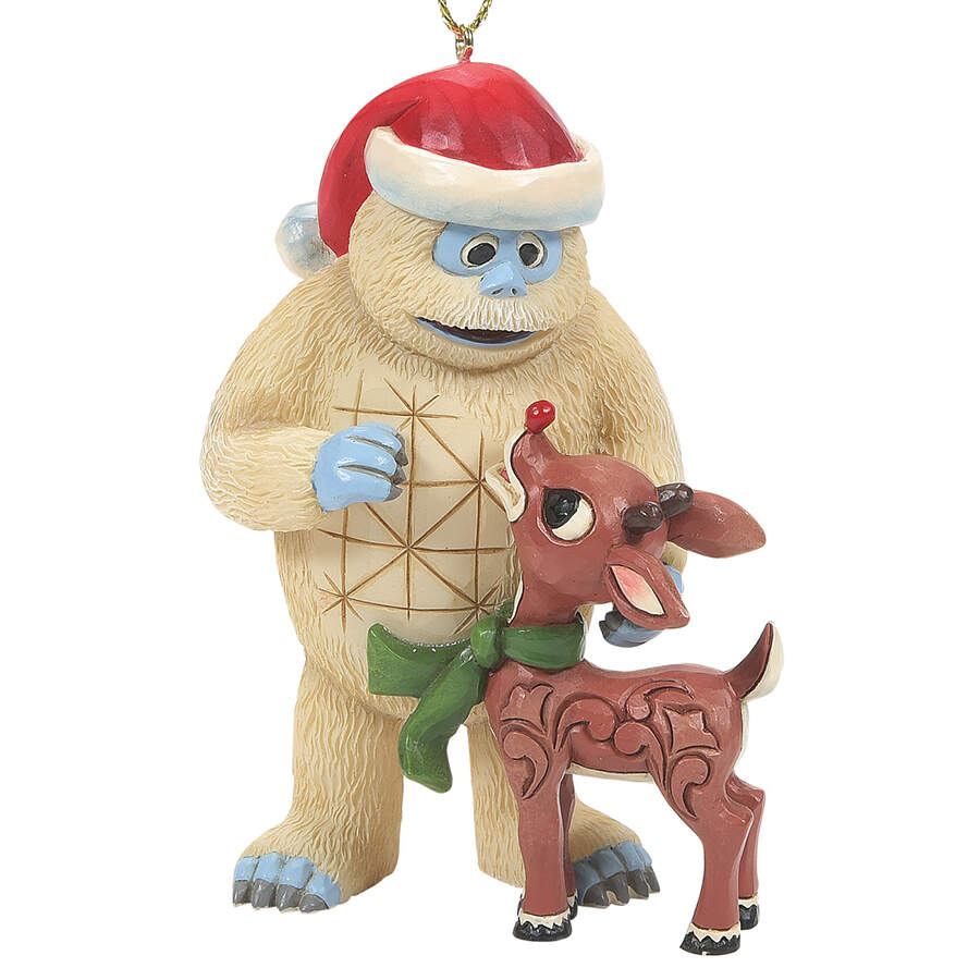 Rudolph Traditions Ornaments Rudolph With Bumble - No Box by Jim Shore-1