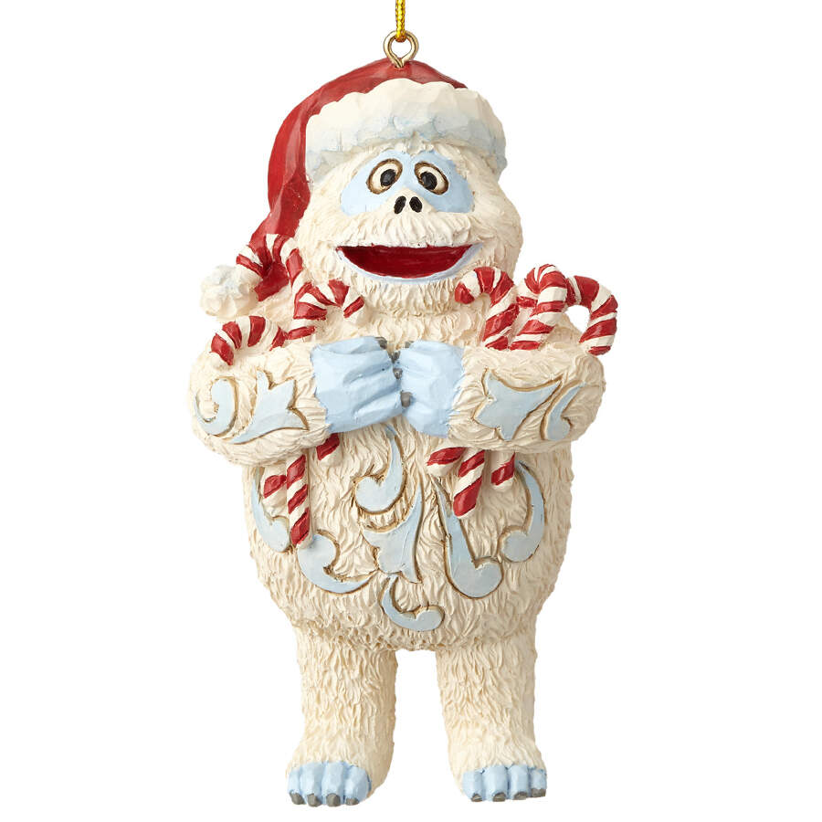 Rudolph Traditions Ornaments Bumble Holding Candy Canes - Boxed by Jim Shore-1