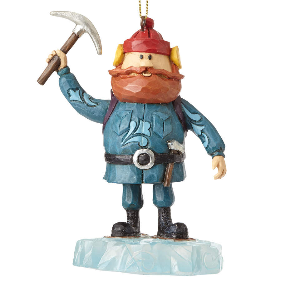 Rudolph Traditions Ornaments Yukon On Ice Block - No Box by Jim Shore-1