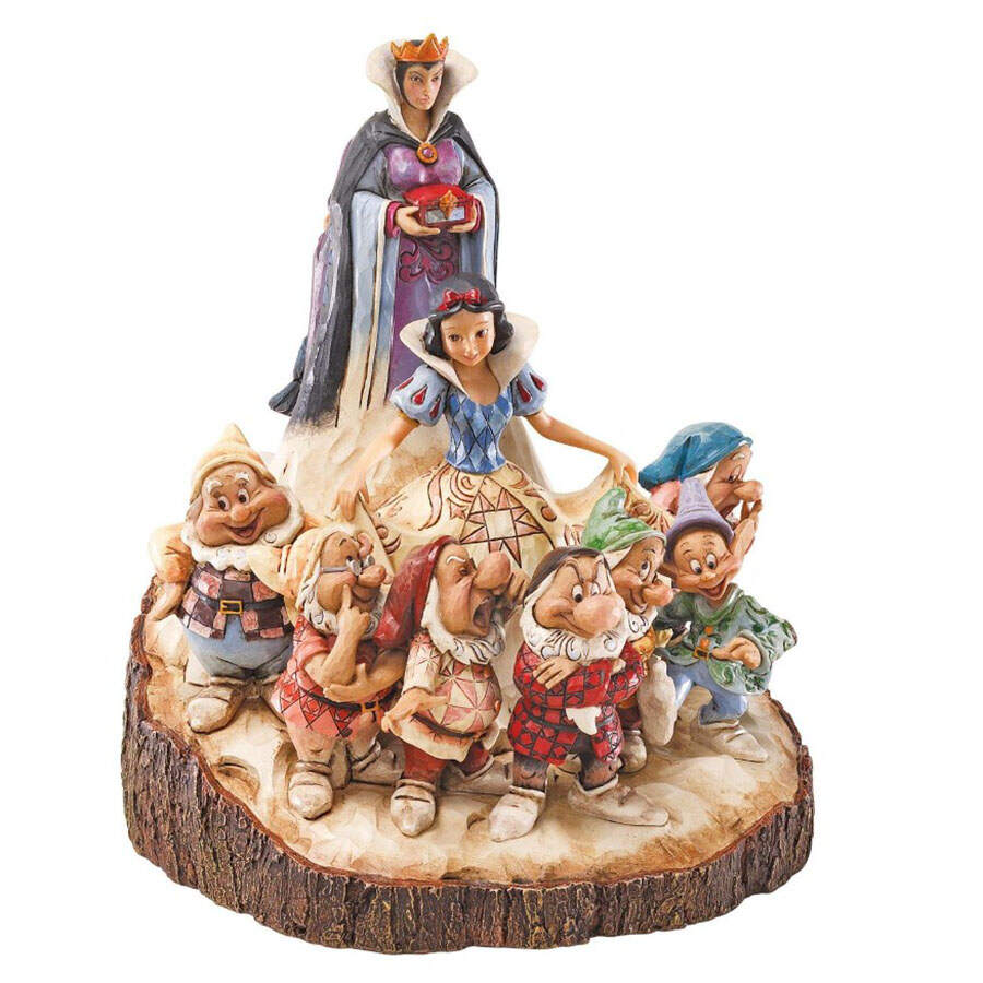 Snow White-Disney Traditions One That Started Them All - Carved By He - Boxed by Jim Shore-1