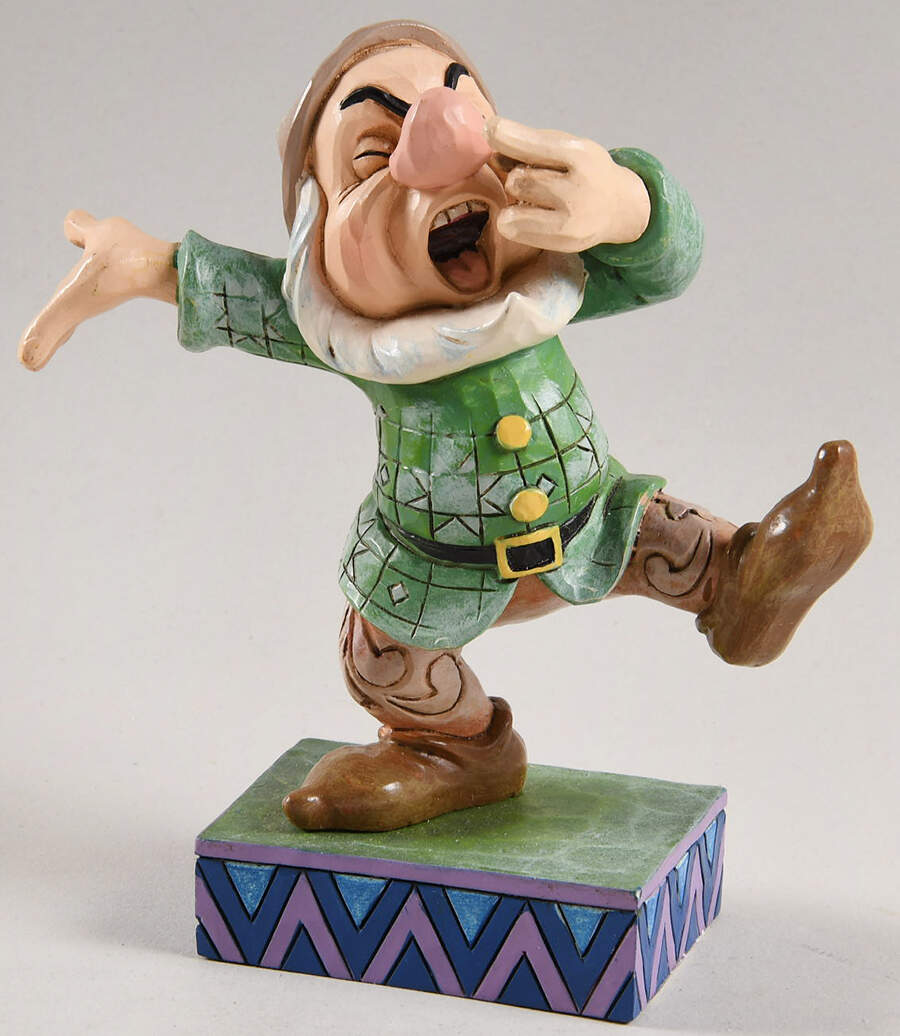 Snow White-Disney Traditions Sneezy Sway - No Box by Jim Shore-1