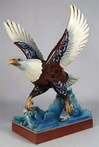 Birds You Have The Strength To Soar - Eagle - No Box by Jim Shore-1