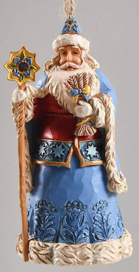 Santas Around the World Ukrainian - No Box by Jim Shore-1