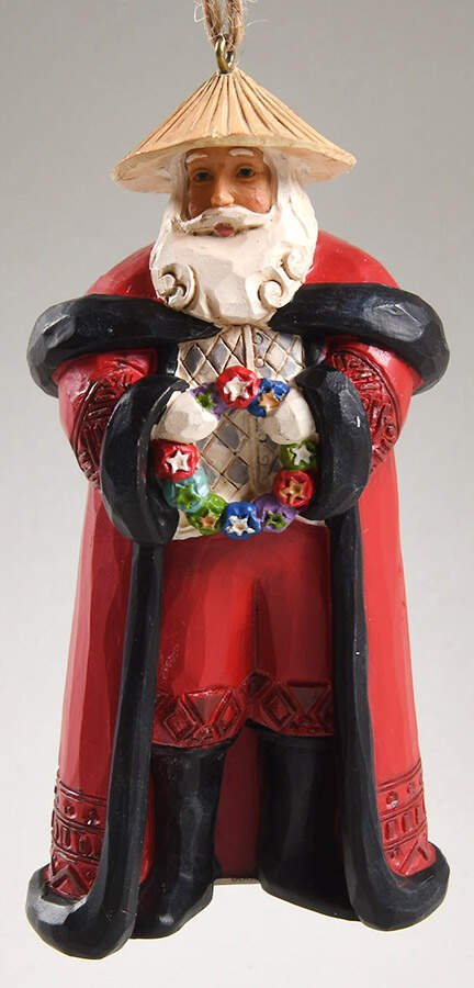 Santas Around the World Filipino (Philippines) - No Box by Jim Shore-1