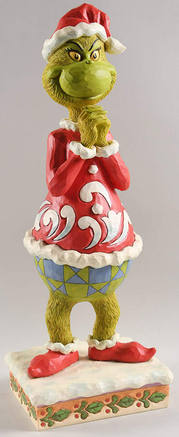 The Grinch - Dr Seuss Grinch With Hands Clenched - No Box by Jim Shore-1