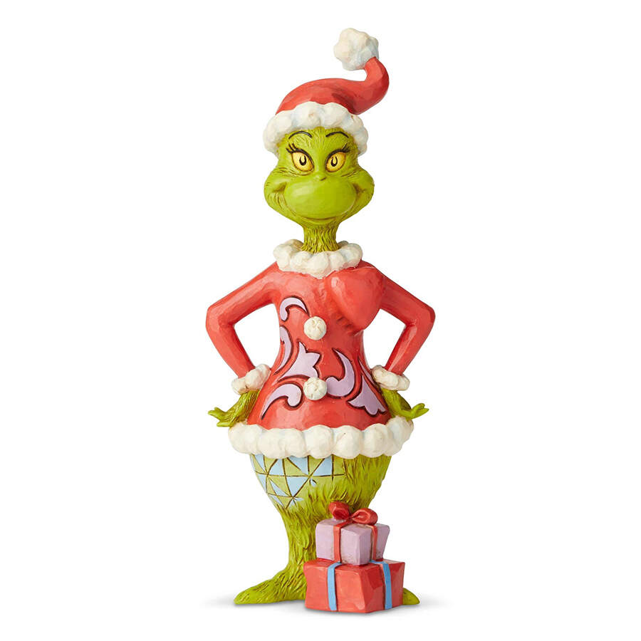 The Grinch - Dr Seuss Grinch With Big Heart - Boxed by Jim Shore-1