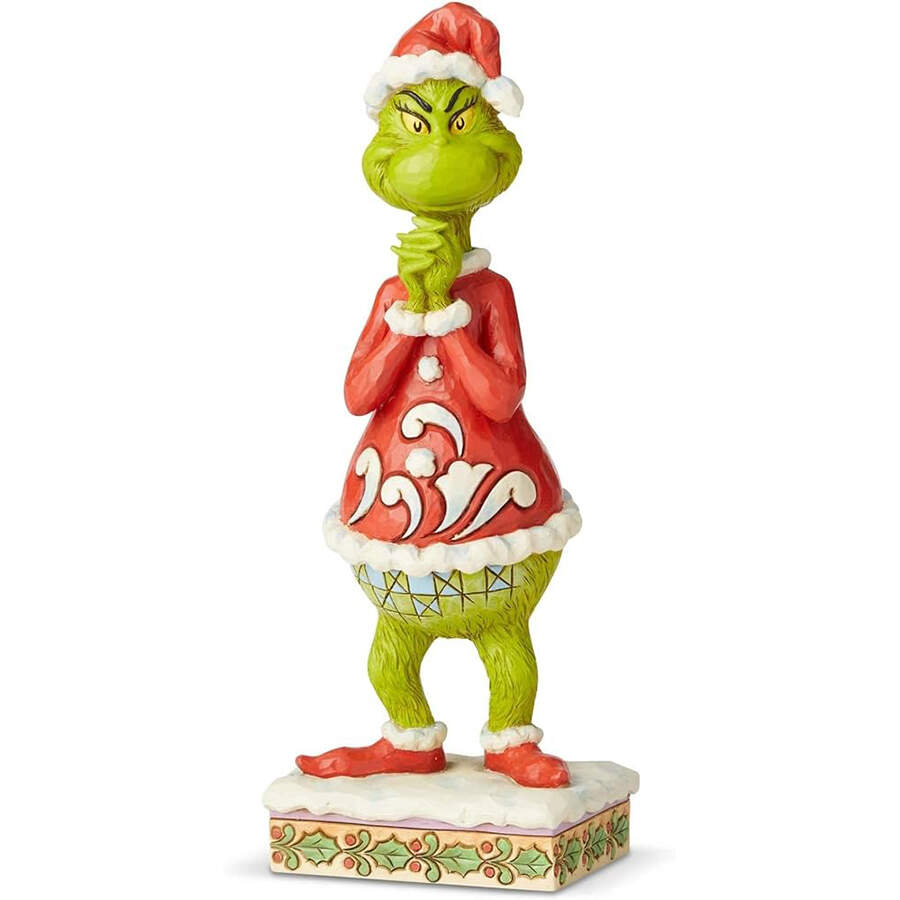 The Grinch - Dr Seuss Grinch With Clasped Hands - No Box by Jim Shore-1