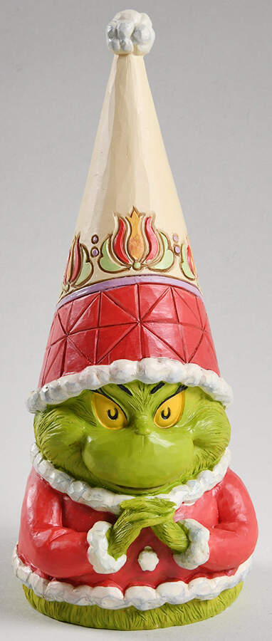 The Grinch - Dr Seuss Grinch Gnome Clenched Hands - Boxed by Jim Shore-1