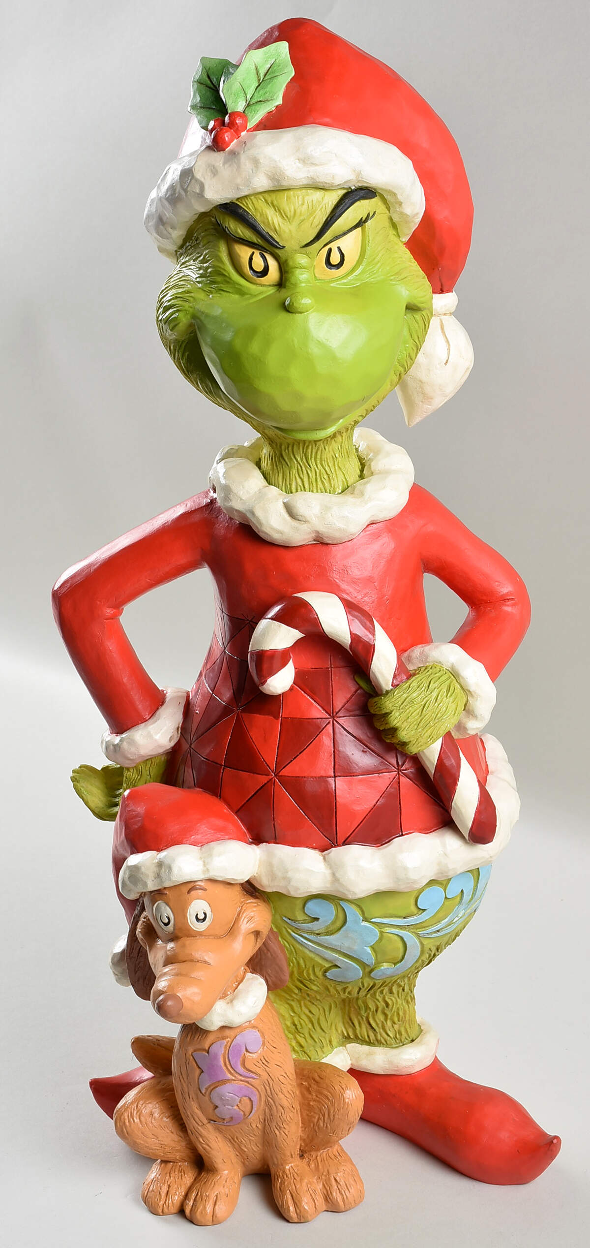 The Grinch - Dr Seuss Grinch & Max - Costco Exclusive - No Box by Jim Shore-1