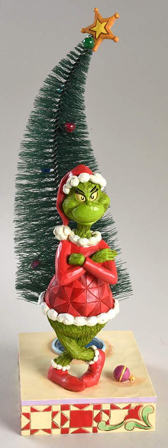 The Grinch - Dr Seuss Grinch With Arms Crossed - Boxed by Jim Shore-1