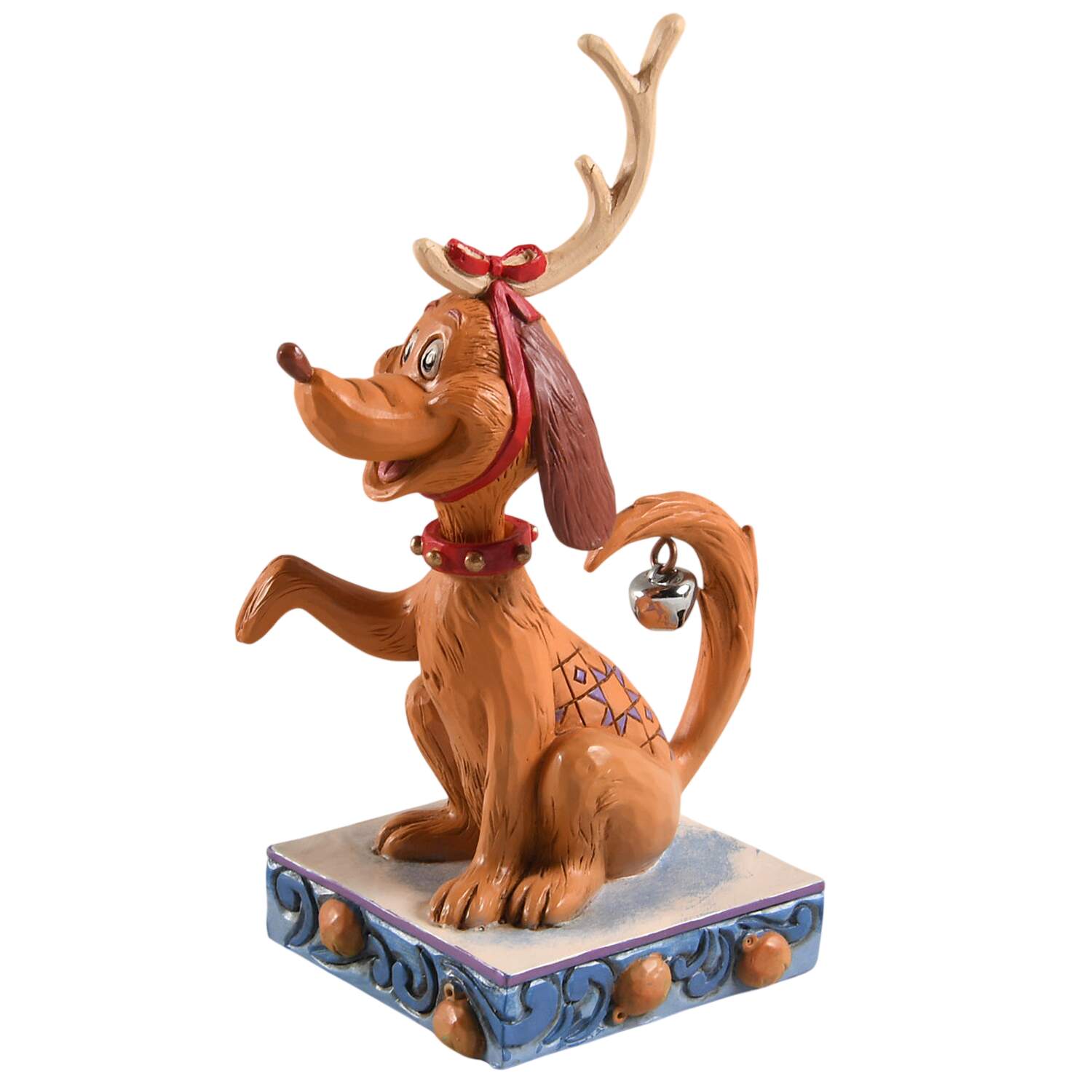 The Grinch - Dr Seuss Max With Bell On Tail - Boxed by Jim Shore-1