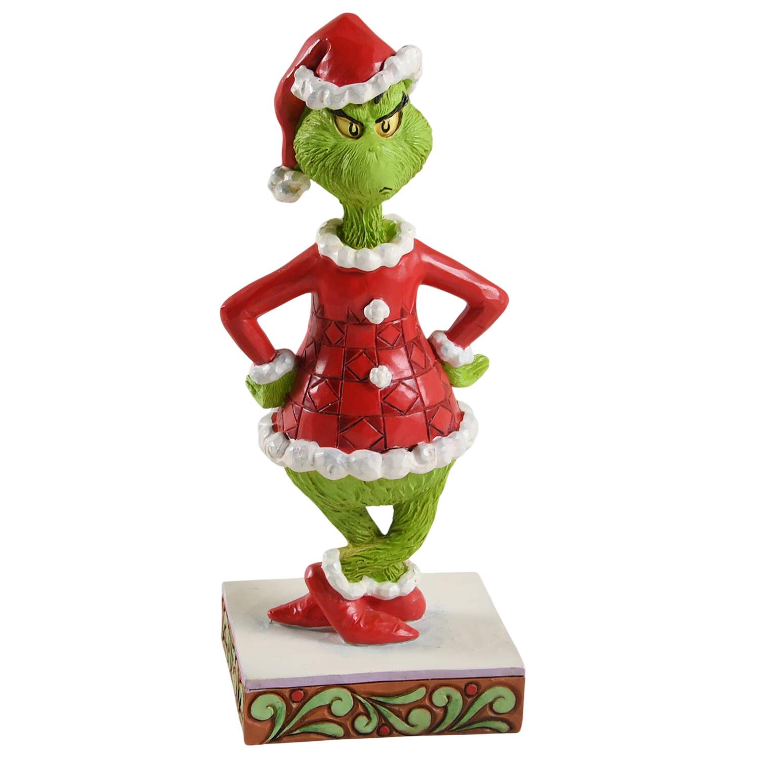The Grinch - Dr Seuss Grinch With Hands On His Hips - Boxed by Jim Shore-1