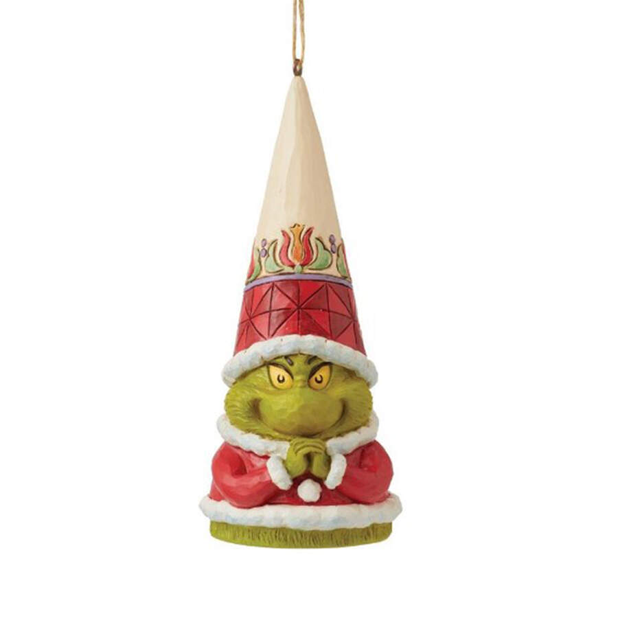 Grinch Ornaments Grinch Gnome Hand Clenched - Boxed by Jim Shore-1