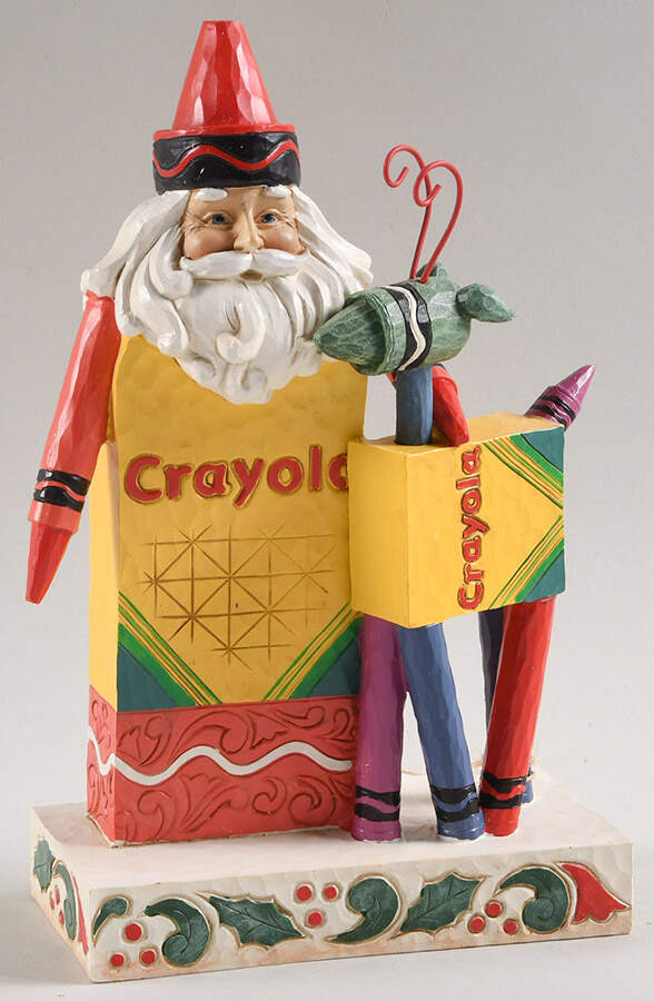 Crayola Christmas Hues Of The Holiday - Boxed by Jim Shore-1