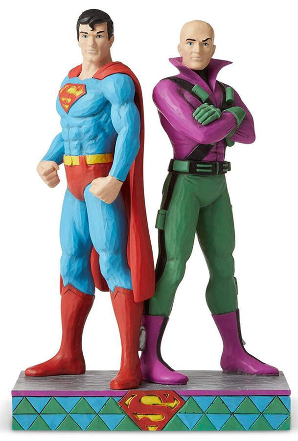 DC Comics Superman Versus Lex Luthor - Boxed by Jim Shore-1