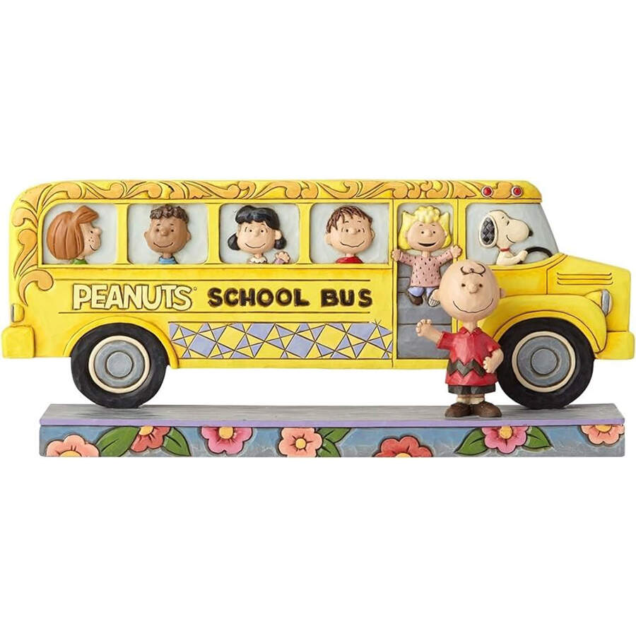 Peanuts School Bus Buddies - No Box by Jim Shore-1