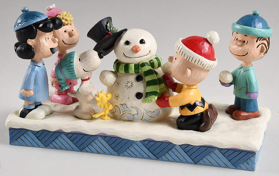 Peanuts Winter Fun - Boxed by Jim Shore-1