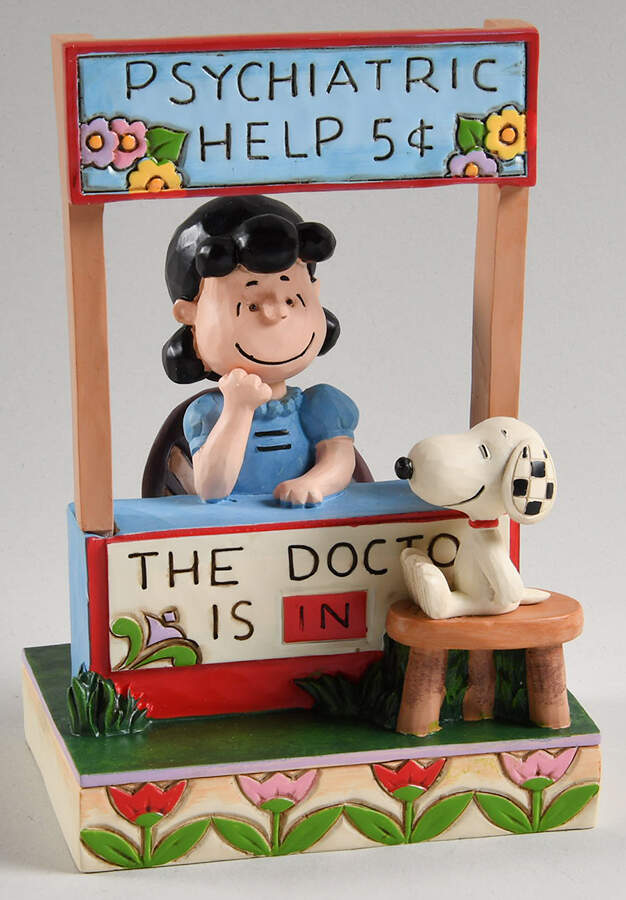 Peanuts The Doctor Is In - No Box by Jim Shore-1