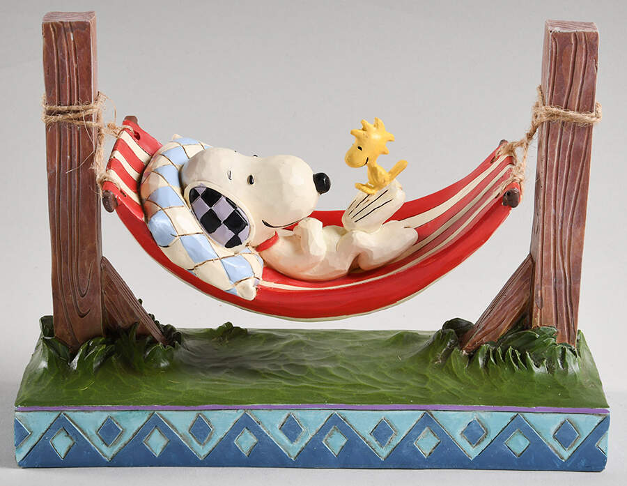 Peanuts Just Hanging Around - Boxed by Jim Shore-1