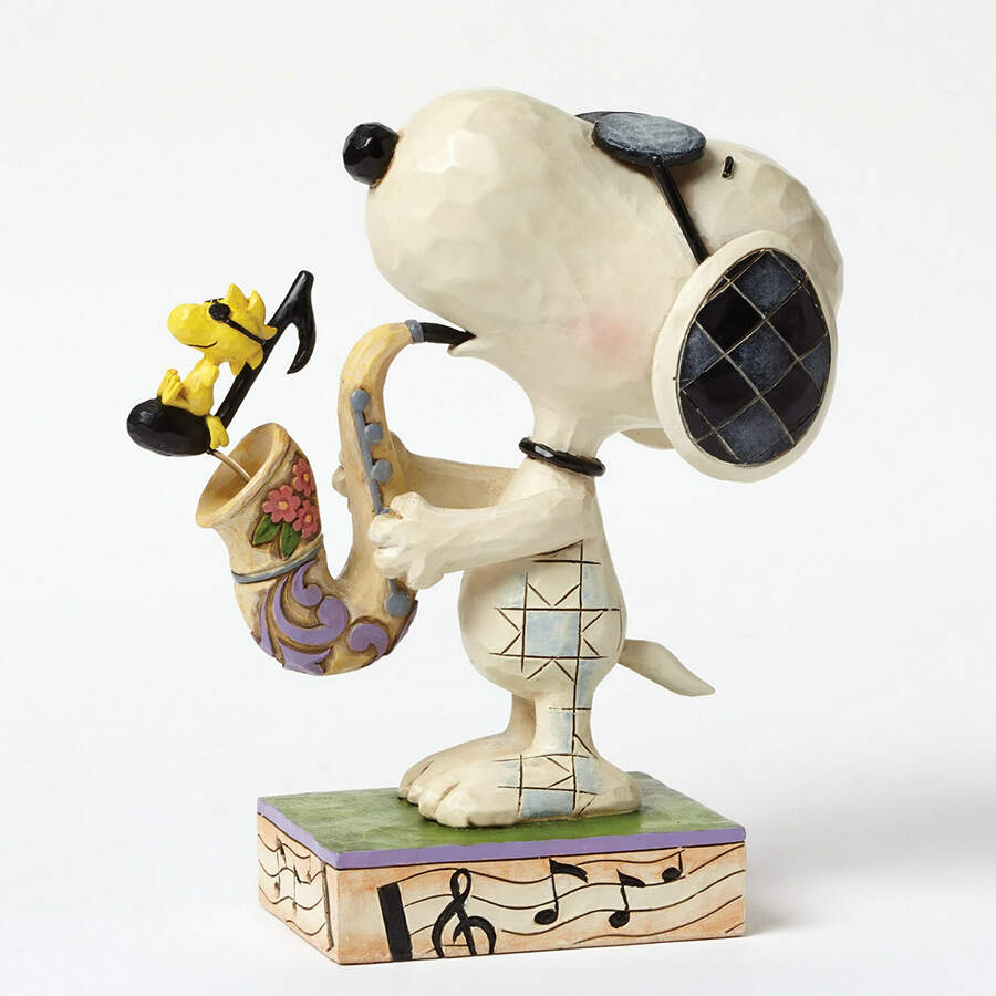 Peanuts The Blues Beagle - Boxed by Jim Shore-1
