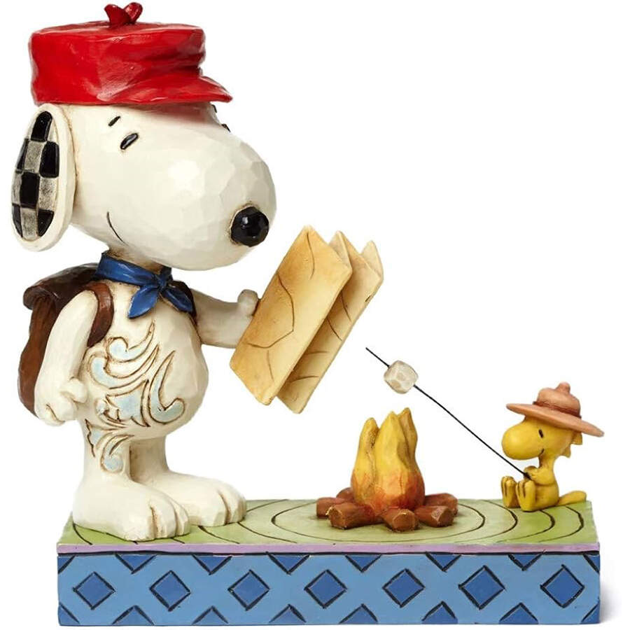 Peanuts Campfire Friends - Boxed by Jim Shore-1